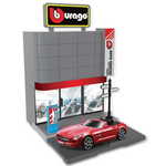 BBurago 1:43 Bburago city, Car Dealer avtomobilski salon