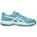 Asics Čevlji teniški copati modra 37.5 EU Gel-game 9 Gs Clay oc Gris Blue White