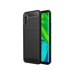 OSTALO Silikonski ovitek za xiaomi redmi note 10 lite - mat carbon črn