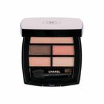 Chanel Les Beiges Healthy Glow Natural senčila za oči z naravnimi toni 4,5 g odtenek Warm