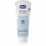 CHICCO Krema za otroško zadnjico Natural Sensation s cinkom in pantenolom 100ml, 0m+