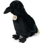 Plišasta vrana črna 25 cm EKOLOŠKO