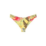 Spodnji del kopalk Desigual PALMS BOTTOM rumena barva, 24SWMK09 - rumena. Spodnji del kopalk iz kolekcije Desigual. Model izdelan iz vzorčastega materiala. Prilagodljiv material, ki se prilagaja postavi.