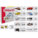 Extrastore Poučna uganka Transport Puzzle 10 povezav