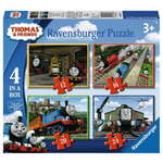 WEBHIDDENBRAND RAVENSBURGER Thomas the Tank Engine Puzzle 4v1 (12,16,20,24 kosov)