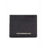 Calvin Klein Velika moška denarnica Modern Bar Bifold 6Cc W/Bill K50K511834 Črna