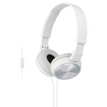 Sony MDR-ZX310APW slušalke, 3.5 mm, bela, 98dB/mW, mikrofon