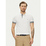 Tommy Hilfiger Polo majica Monotype MW0MW34737 Bela Slim Fit