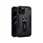 Onasi Silikonski ovitek shock armor s stojalom za xiaomi redmi 9s / 9 pro - črn