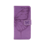 Chameleon Samsung Galaxy S21 - Preklopna torbica (WLGO-Butterfly) - vijolična
