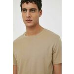 Bombažna kratka majica Levi's 2-pack moški, siva barva - siva. Lahkotna kratka majica iz kolekcije Levi's, izdelana iz pletenine, prijetne na otip. Model iz izjemno udobne bombažne tkanine.