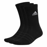 Set 3 parov unisex visokih nogavic adidas Cushioned Crew IC1310 Black/White