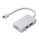 Digitus Adapter DisplayPort mini v DVI/HDMI/DisplayPort