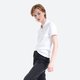 T-shirt Lacoste ženski, - bela. T-shirt iz kolekcije Lacoste. Model izdelan iz tanke, elastične pletenine.