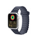 dux ducis trak (oklepna različica) trak apple watch ultra, se, 8, 7, 6, 5, 4, 3, 2, 1 (49, 45, 44, 42 mm) silikonski magnetni trak zapestnica modra