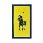 Brisača za plažo Ralph Lauren Polo Jacquard Iris Blue / Yellow 100 x 170 cm - pisana. Brisača za na plažo iz kolekcije Ralph Lauren. Model izdelan iz tekstilnega materiala.