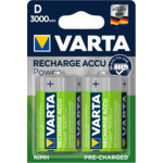 Varta polnilna baterija Power 2 D 3000 mAh R2U 56720101402, 2 kosa