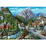 WEBHIDDENBRAND RAVENSBURGER Puzzle Dobrodošli v Banffu 1000 kosov