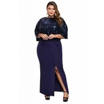 Plus size obleka 36670