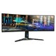 Lenovo Legion R45w-30 ukrivljen monitor, 113cm (44,5), VA, 5120x1440, FreeSync Premium Pro, 165Hz, 1ms (67B1GAC3EU)