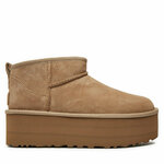 Ugg Čevlji Classic Ultra Mini Platform 1135092 Bež