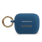 Guess GUACAPSILGLBL AirPods Pro ovitek moder/blue Silikonski bleščice