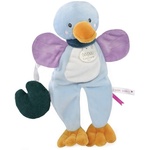 Doudou Darilni set - plišasta igrača račka z listom lokvanja 27 cm