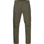 Bergans Utne ZipOff Pants Men Green Mud/Dark Green Mud S Hlače na prostem