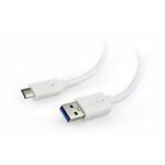 CABLEXPERT USB Kabel 3.0 AM na Type-C (AM/CM), 3 m, bel