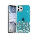 Onasi Silikonski ovitek z bleščicami sparkle za iphone 13 mini - moder