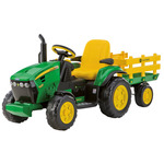 John Deere Ground Force s prikolico