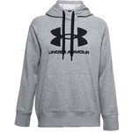 Under Armour Kapuca s kapuco Rival Fleece-GRY, Pulover s kapuco Rival Fleece-GRY | 1356318-035 | XS