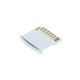 Adapter za MicroSD kartice za prenosnike Apple Macbook, srebrn