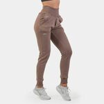 NEBBIA Spodnji del trenirke Feeling Good 409 Rjava Loose Fit