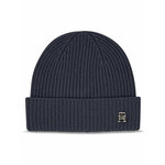 Tommy Hilfiger Kapa Cashmere Chic Beanie AW0AW15321 Mornarsko modra