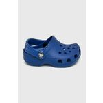 Crocs otroški natikači - modra. Otroški natikači iz kolekcije Crocs. Model izdelan iz sintetičnega materiala.