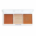 Makeup Revolution Relove Trio Color Play (Palette) 6 g (Odstín Bronze Sugar)