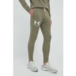 Under Armour Trenirka UA RIVAL TERRY JOGGER-GRN S