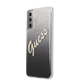 Guess ovitek PC/TPU Vintage za Samsung Galaxy S21+ GUHCS21MPCUGLSBK, črni