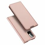 slomart ovitek tipa dux ducis skin pro bookcase za xiaomi redmi note 10 5g / poco m3 pro pink