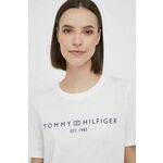 Tommy Hilfiger Majica Logo WW0WW40276 Bela Regular Fit