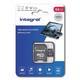 Integral 64GB High Speed microSDHC/XC V10 UHS-I U1+adapter