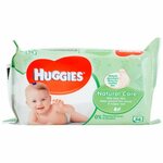 Huggies otroški vlažilni robčki, Natural Care, 56/1