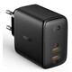 slomart pa-b4s omnia gan omrežni polnilec 2xusb c power delivery 3.0 65w (45w + 20w) pps