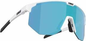 Bliz Hero Small 52411-03 Matt White/Brown w Blue Multi Kolesarska očala