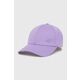 Kapa s šiltom 4F vijolična barva - vijolična. Kapa s šiltom vrste baseball iz kolekcije 4F. Model izdelan iz enobarvne tkanine.