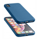 CellularLine Sensation ovitek za iPhone XS Max, silikonski, moder