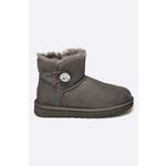 Ugg Australia Škornji siva 36 EU W Mini Bailey Button Bling