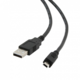 Gembird kabel gembird ccp-usb2-am5p-6 (usb m - mini usb m; 1,8 m; črna barva)