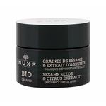 NUXE Bio Organic Sesame Seeds &amp; Citrus Extract Radiance Detox Mask maska za obraz za vse tipe kože 50 ml za ženske